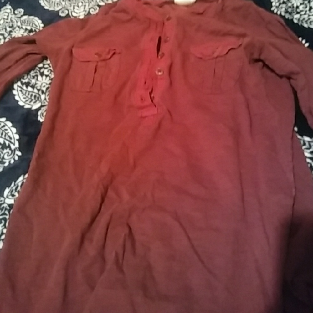 Plum colored